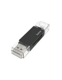 USB-kaartlezer, OTG, USB-A + micro-USB, USB 2.0, SD microSD 2
