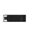 Kingston DataTraveler 70 | 128GB USB-C 3.2 Flash Drive | Zwart