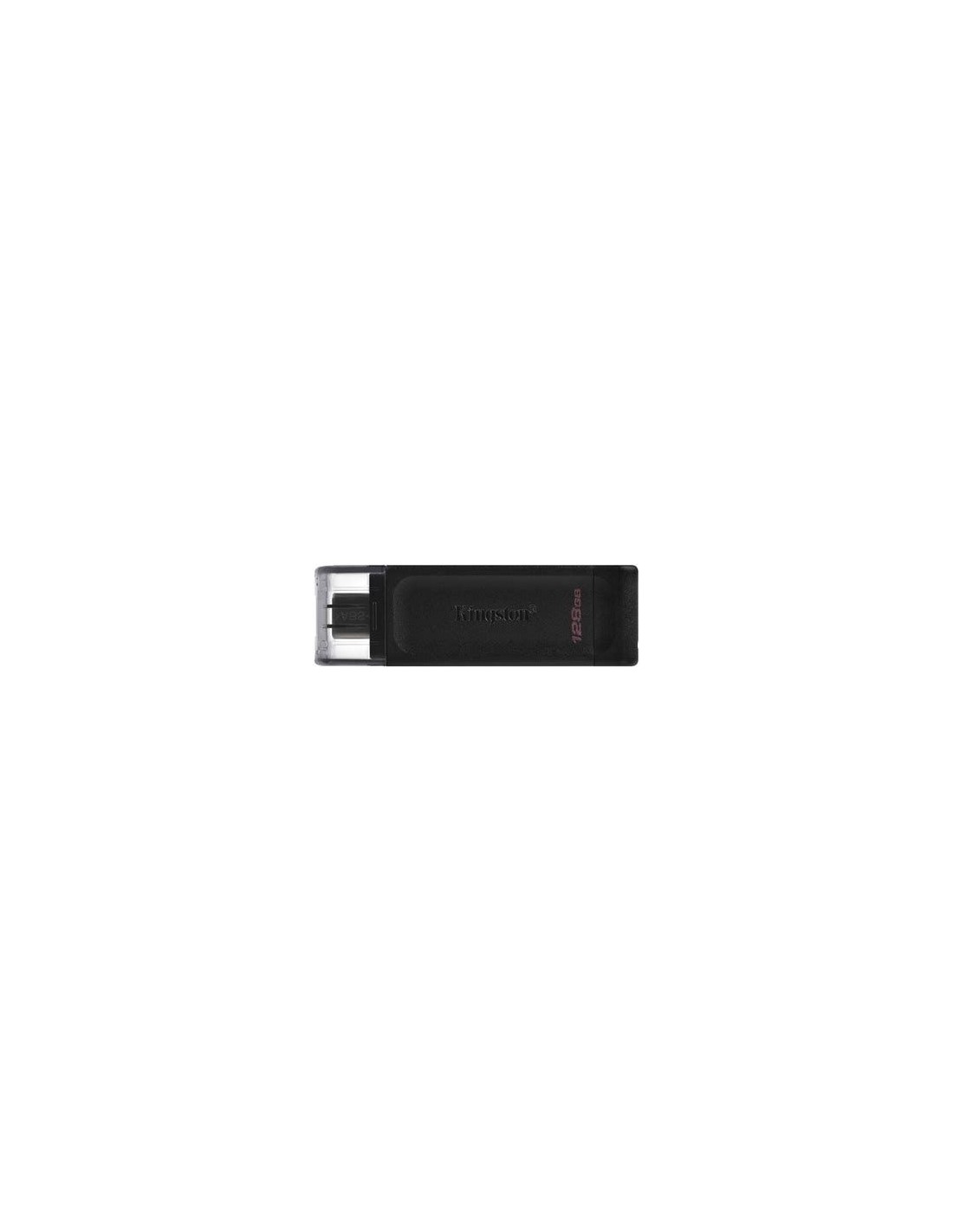 Kingston DataTraveler 70 | 128GB USB-C 3.2 Flash Drive | Zwart
