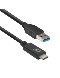 ACT AC7417 | USB 3.2 Gen 1 | USB-C naar USB-A | 2m | Zwart