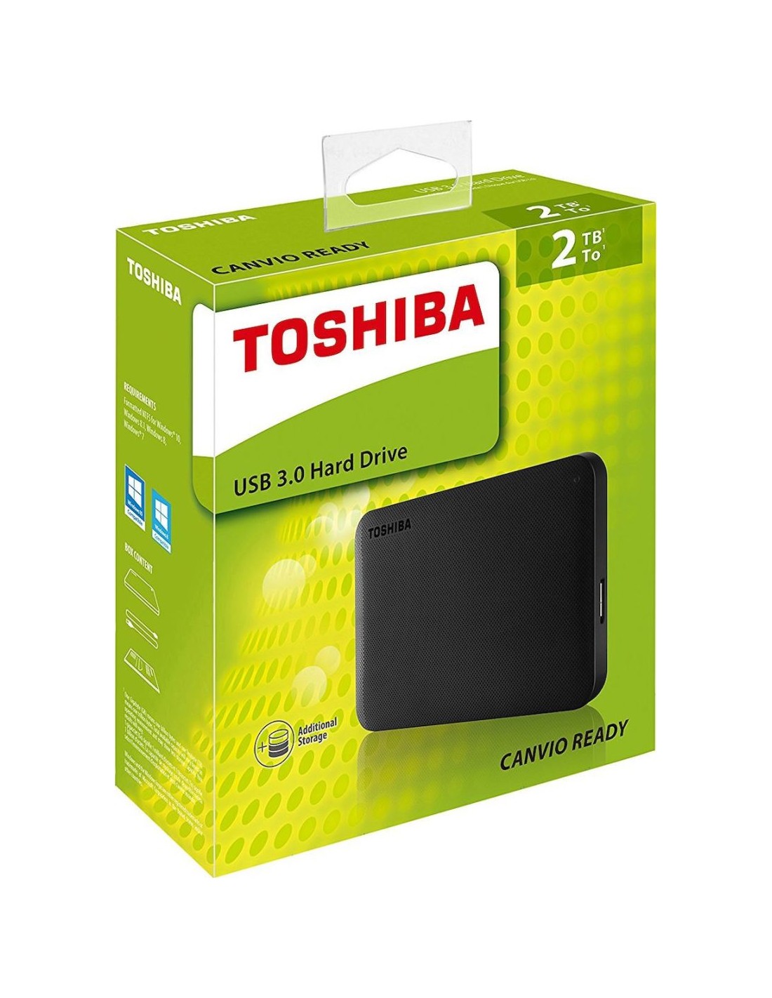 TOSHIBA Canvio Ready 2TB 2.5i HDD