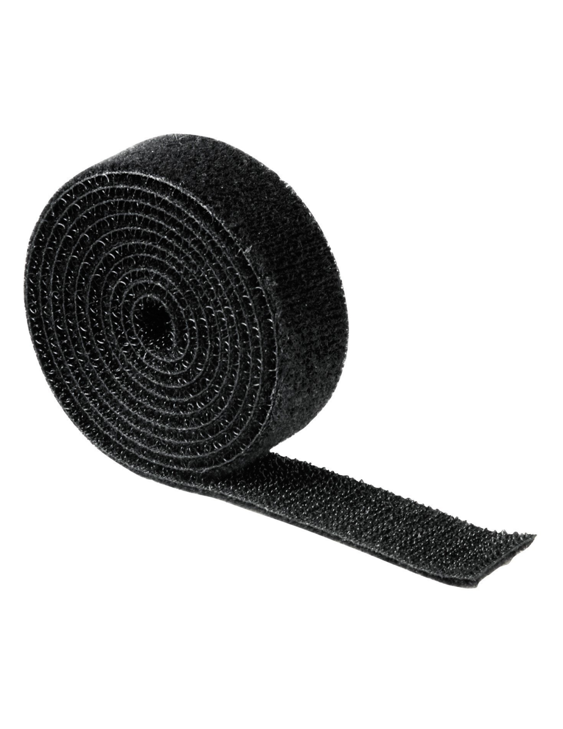 Kabel binder velcro 1 meter zwart