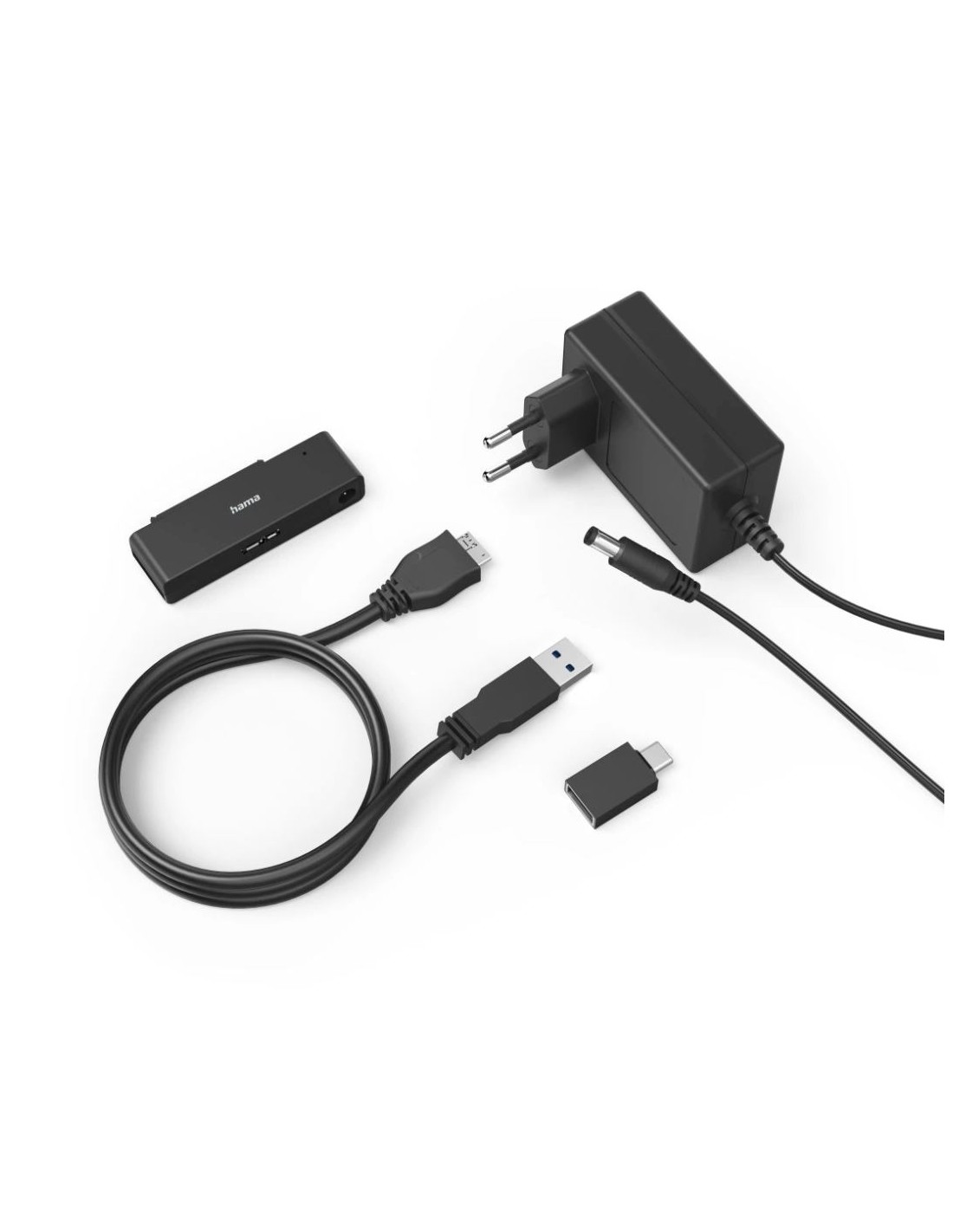 USB-adapter voor harde schijf voor 2,5 en 3,5 SSD- en HDD-harde schijven