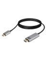 Converter USB-C - HDMI male 1.8 Meter 4k @60Hz metal housing
