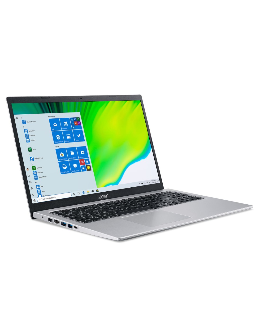 Aspire 5 A517-52-74ZJ - 17.3i FHD IPS/i7-1165G7/16GB/1TBSSD/Iris Xe Graphics/NoODD/Fingerprint Reader/Win10 Home/Silver QWERTY