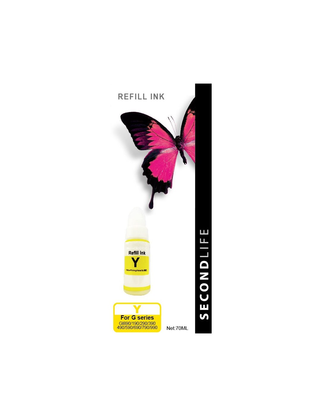 SecondLife - Canon GI-590 Yellow