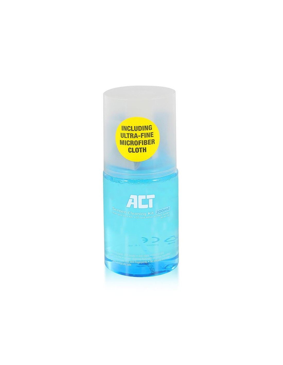 ACT AC9516 Schermreiniger inclusief Microvezel Doekje | 200ml