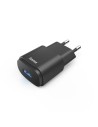 Oplader, USB-A, 6 W, zwart