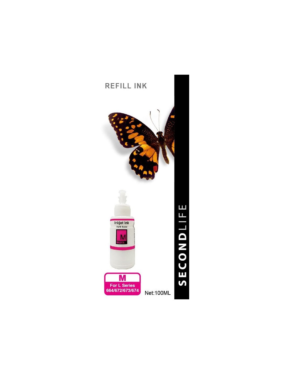 SecondLife - Epson T664340 (T664) Magenta