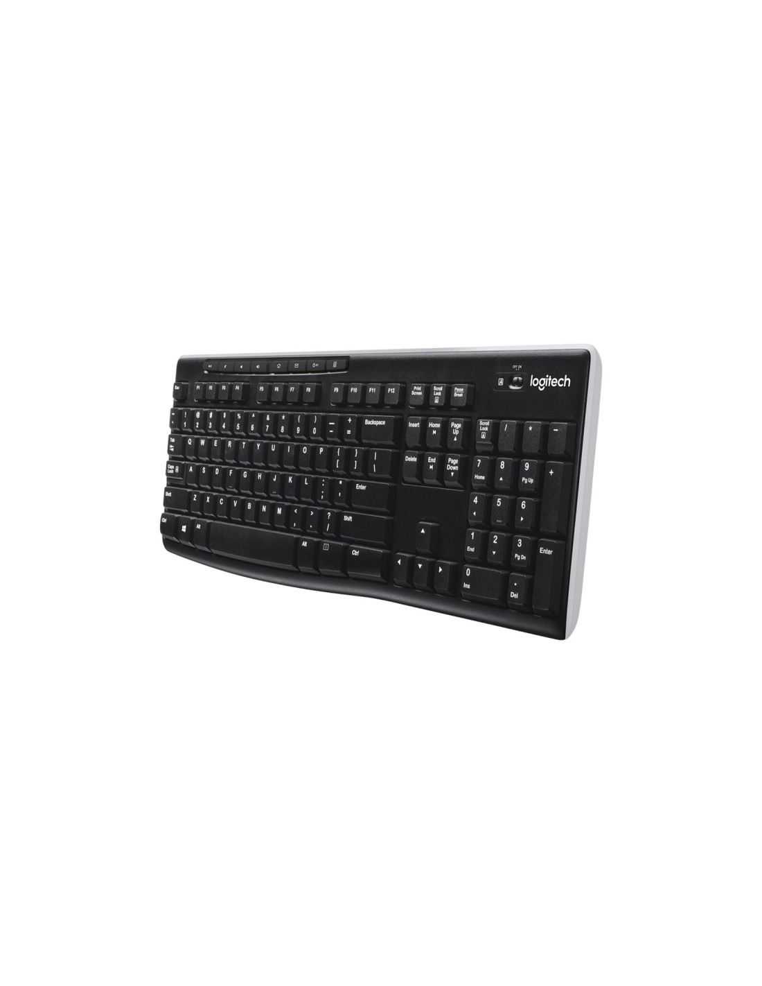 Logitech K270 | Draadloos Toetsenbord RF | QWERTY Engels | Zwart