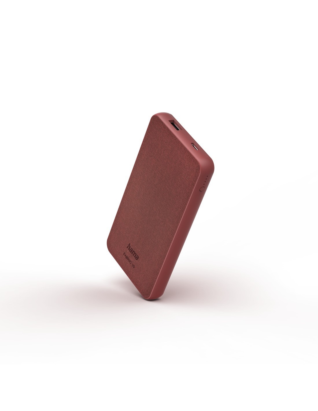 Hama Power Pack FABRIC 10, 10000MAH, CHILL RED  Powerbank