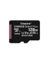 Kingston Canvas Select Plus | MicroSDXC | 128GB | Class 10 | UHS-I U1