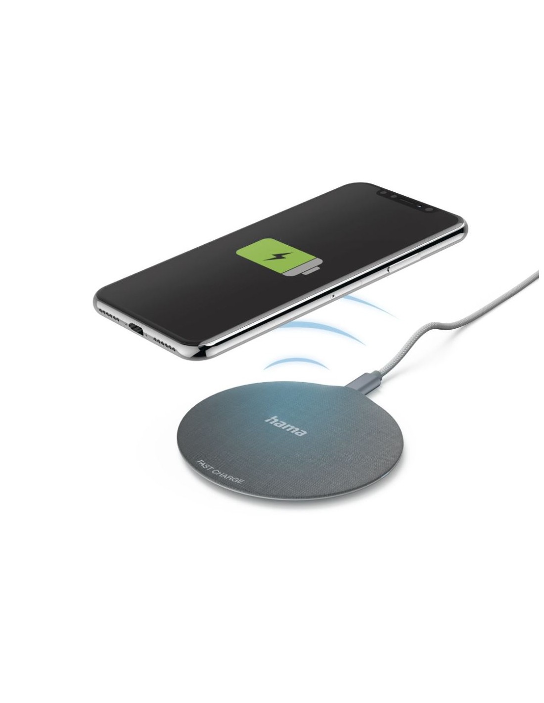 Draadloze oplader FC10 Metal, zwart