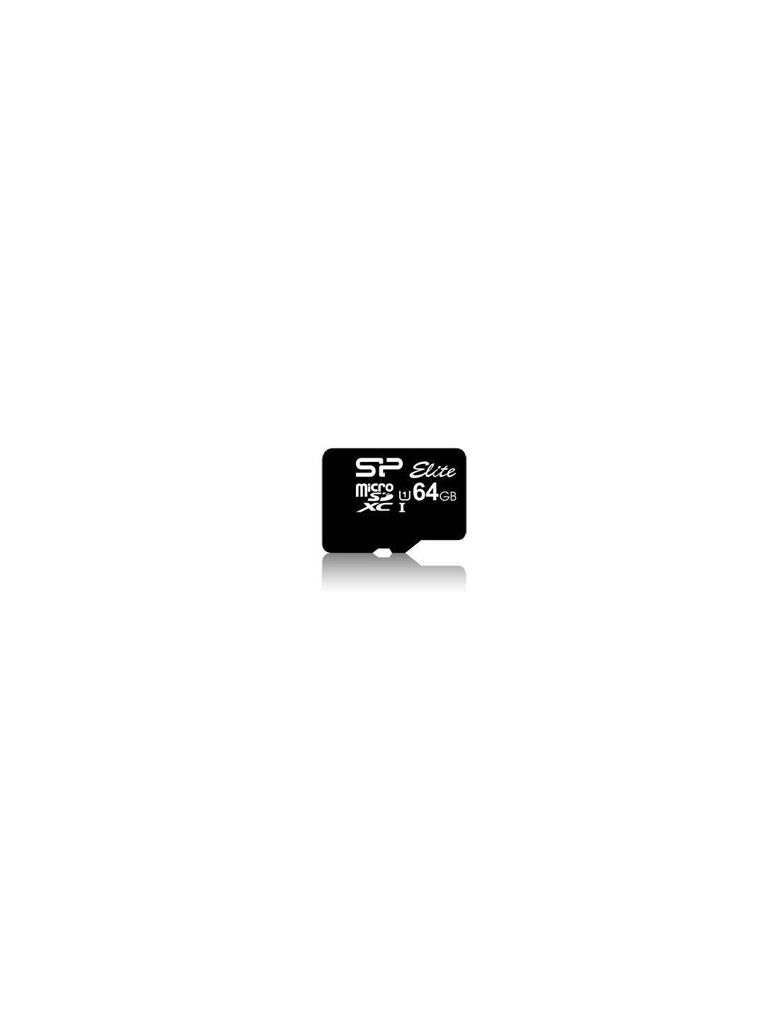 Silicon Power Elite | MicroSDXC | 64GB | Class 10 | UHS-I U1
