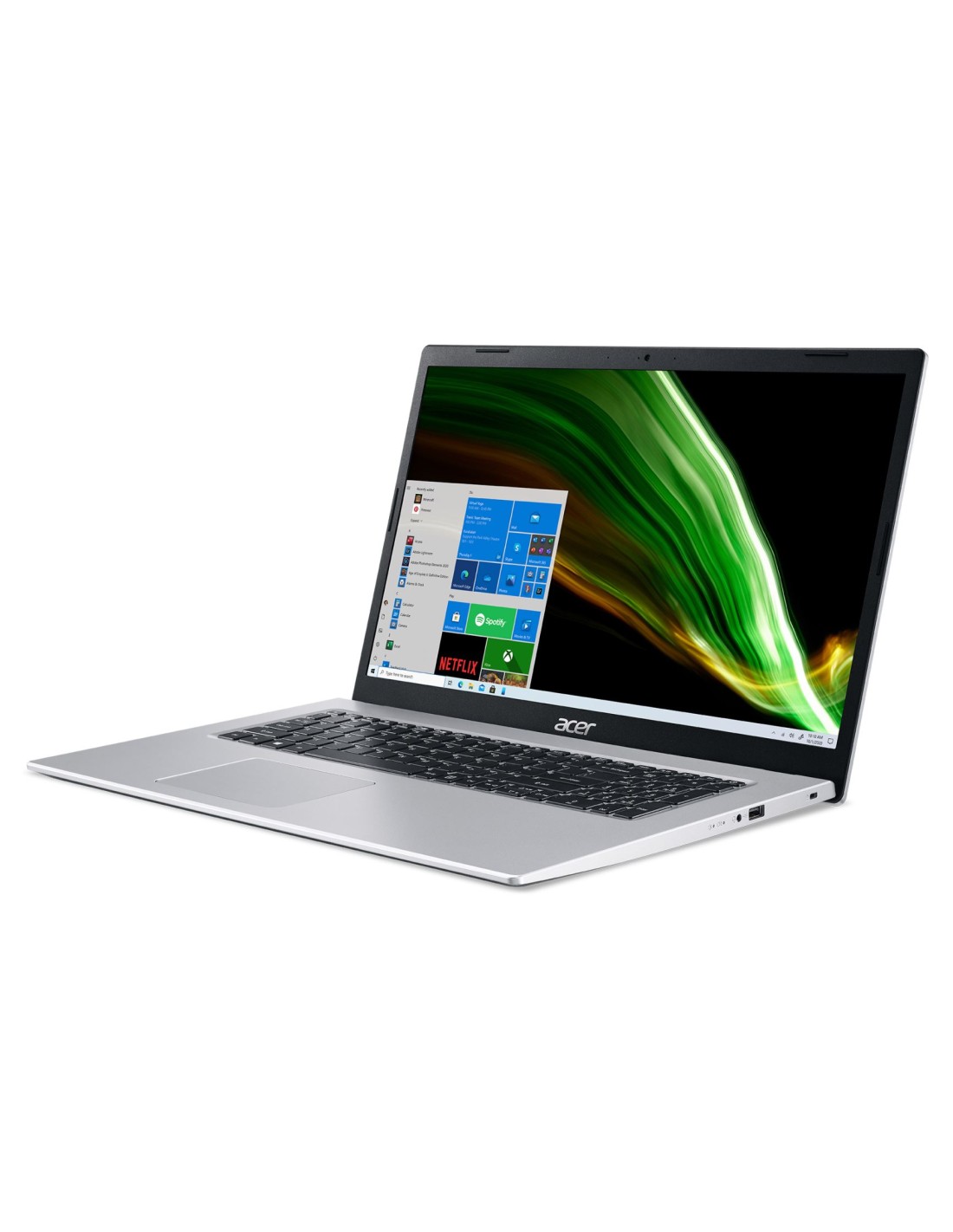 Aspire 3 A317-53-52XA - 17.3i FHD/i5-1135G7/8GB/512GB SSD/Iris Xe Graphics/Silver/No ODD/Qwerty//Win11 Home
