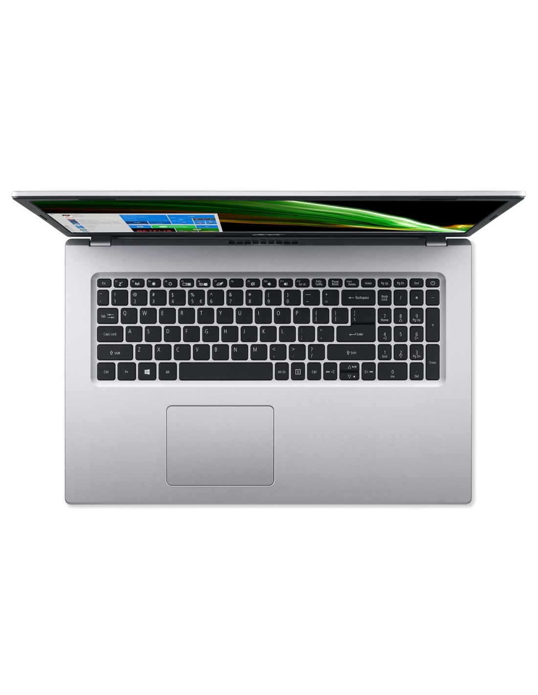 Aspire 3 A317-53-52XA - 17.3i FHD/i5-1135G7/8GB/512GB SSD/Iris Xe Graphics/Silver/No ODD/Qwerty//Win11 Home