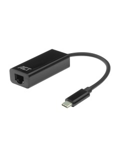 ACT AC7335 | USB-C naar Gigabit Ethernet Adapter | 10 100 1000 Mbps | Plug & Play 2