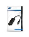ACT AC7335 | USB-C naar Gigabit Ethernet Adapter | 10/100/1000 Mbps | Plug & Play