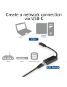 ACT AC7335 | USB-C naar Gigabit Ethernet Adapter | 10/100/1000 Mbps | Plug & Play