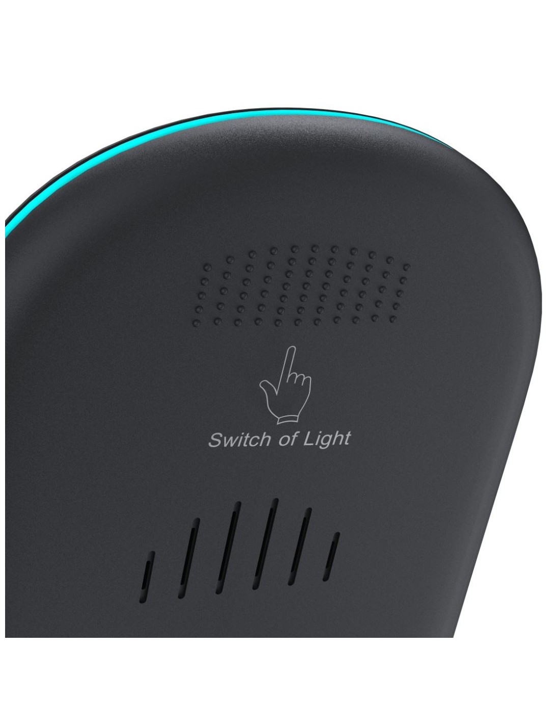 Wireless Charger-Set QI-FC15S, 15 W, Anthracite