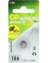 GP Alkaline 186 (V12GA / L 1142) Knoopcel Batterij (1-pack)