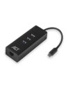 ACT AC6400 interface hub USB 3.2 Gen 1 (3.1 Gen 1) Type-C 5000 Mbit/s Zwart