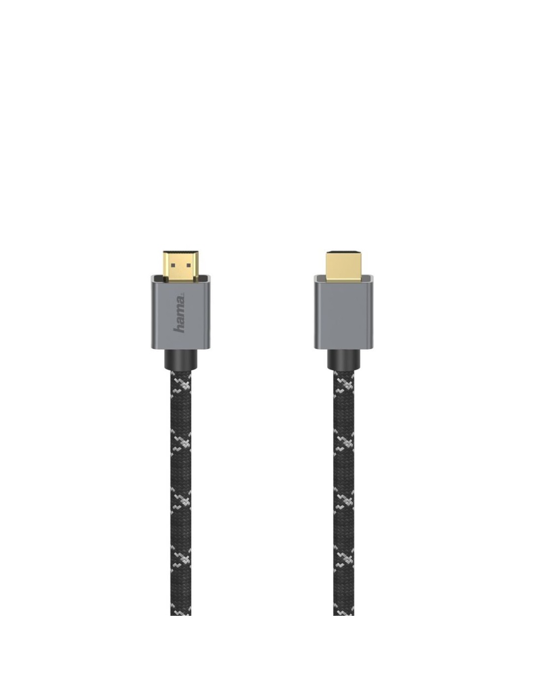 Ultra high-speed HDMI-kabel, connector-connector, 8K, metaal, 2,0 m