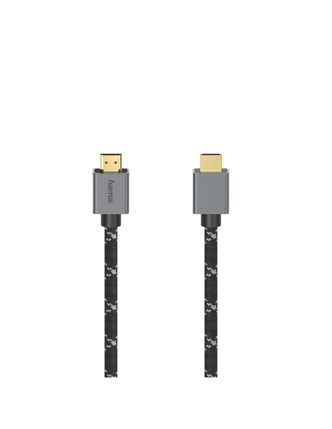 Ultra high-speed HDMI-kabel, connector-connector, 8K, metaal, 2,0 m
