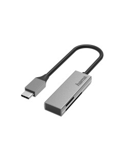 USB-kaartlezer, USB-C, USB 3.0, SD microSD, alu