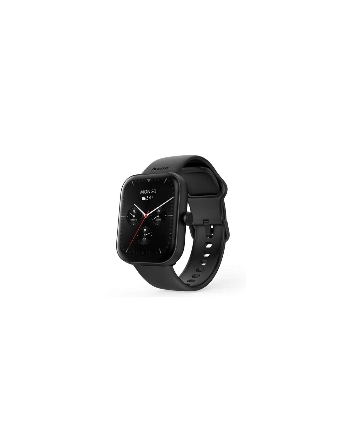 Hama Smartwatch Fit Watch 5000 zwart Smartwatch