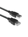 ACT AC3040 | USB 2.0 Kabel | USB-A naar USB-A | 1.8m | Zwart