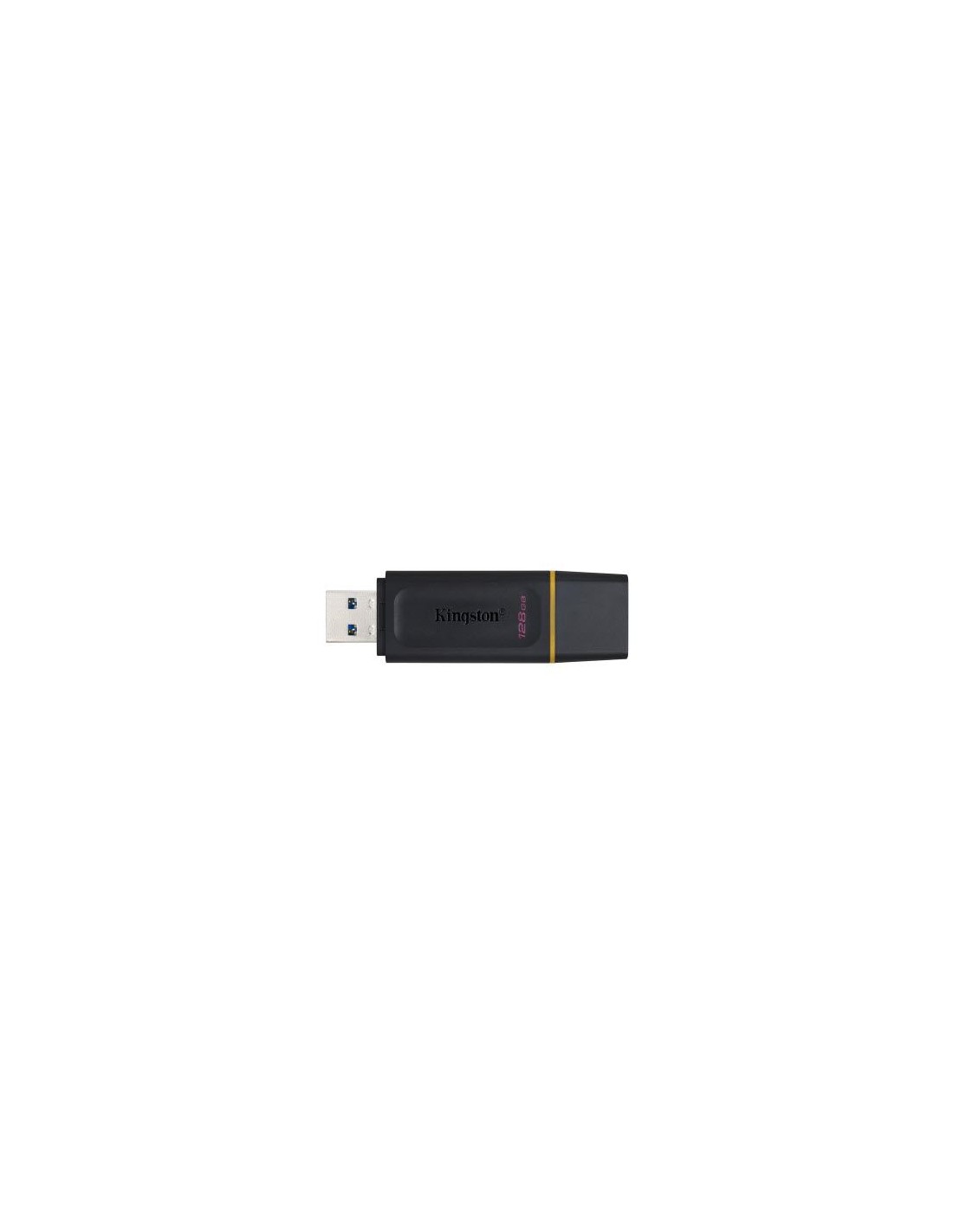 Kingston DataTraveler Exodia | 128GB USB-A 3.2 Flash Drive | Zwart