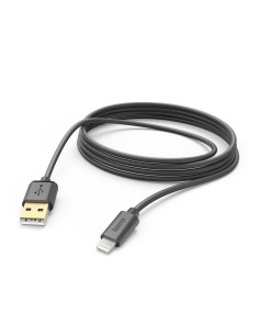 Oplaadkabel, USB-A - Lightning, 3 m, zwart
