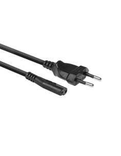ACT AC3300 | Elektriciteitssnoer | 1,5 Meter | CEE7 16 naar C7 Stekker | Zwart 2