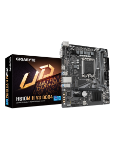 GIGABYTE H610M H V3 DDR4 | Socket LGA 1700 | Intel H610 Express | 2xDDR4 | Micro ATX | Moederbord 2