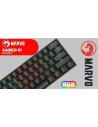 Marvo SABER 61 zwart Toetsenbord