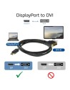 ACT AC7505 | DisplayPort naar DVI Kabel | 1,8 m | M/M