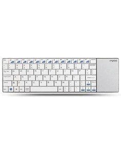 Rapoo 2.4GHz Ultra-slim Keyboard + touchpad - white