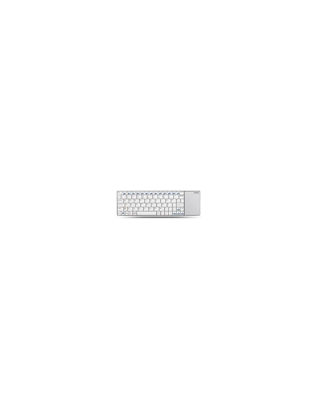 Rapoo 2.4GHz Ultra-slim Keyboard + touchpad - white