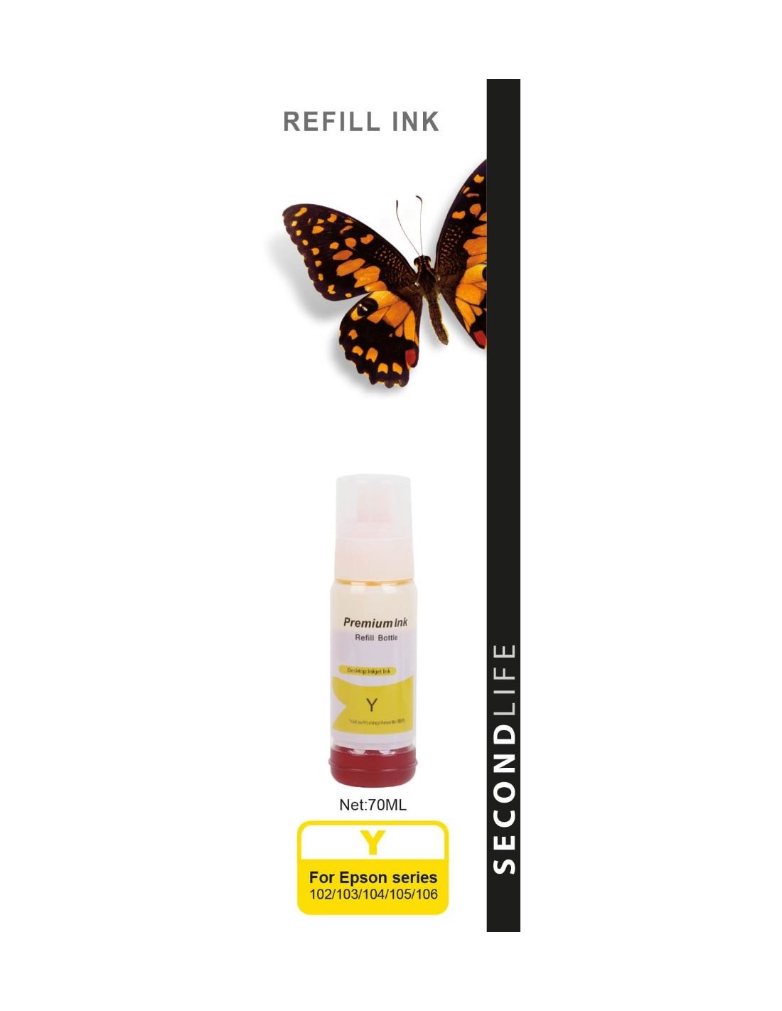 SecondLife - Epson 102 / 103 / 104 Yellow