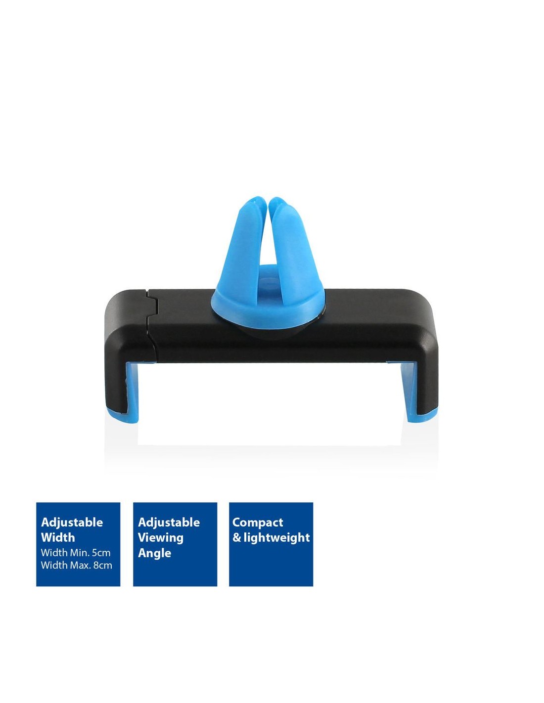 ACT AC9000 | Passieve Telefoonhouder voor in de Auto | Zwart | Set van 25 stuks