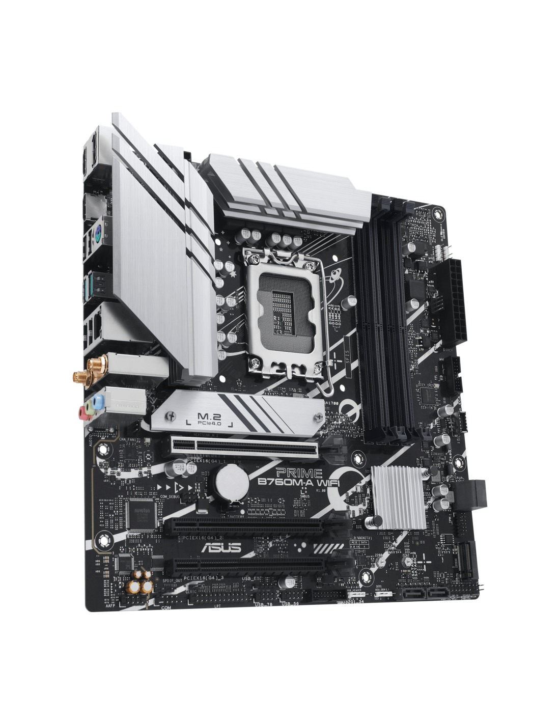 ASUS 1700 B760M-A WIFI PRIME - DDR5/2xM.2/DP/2xHDMI