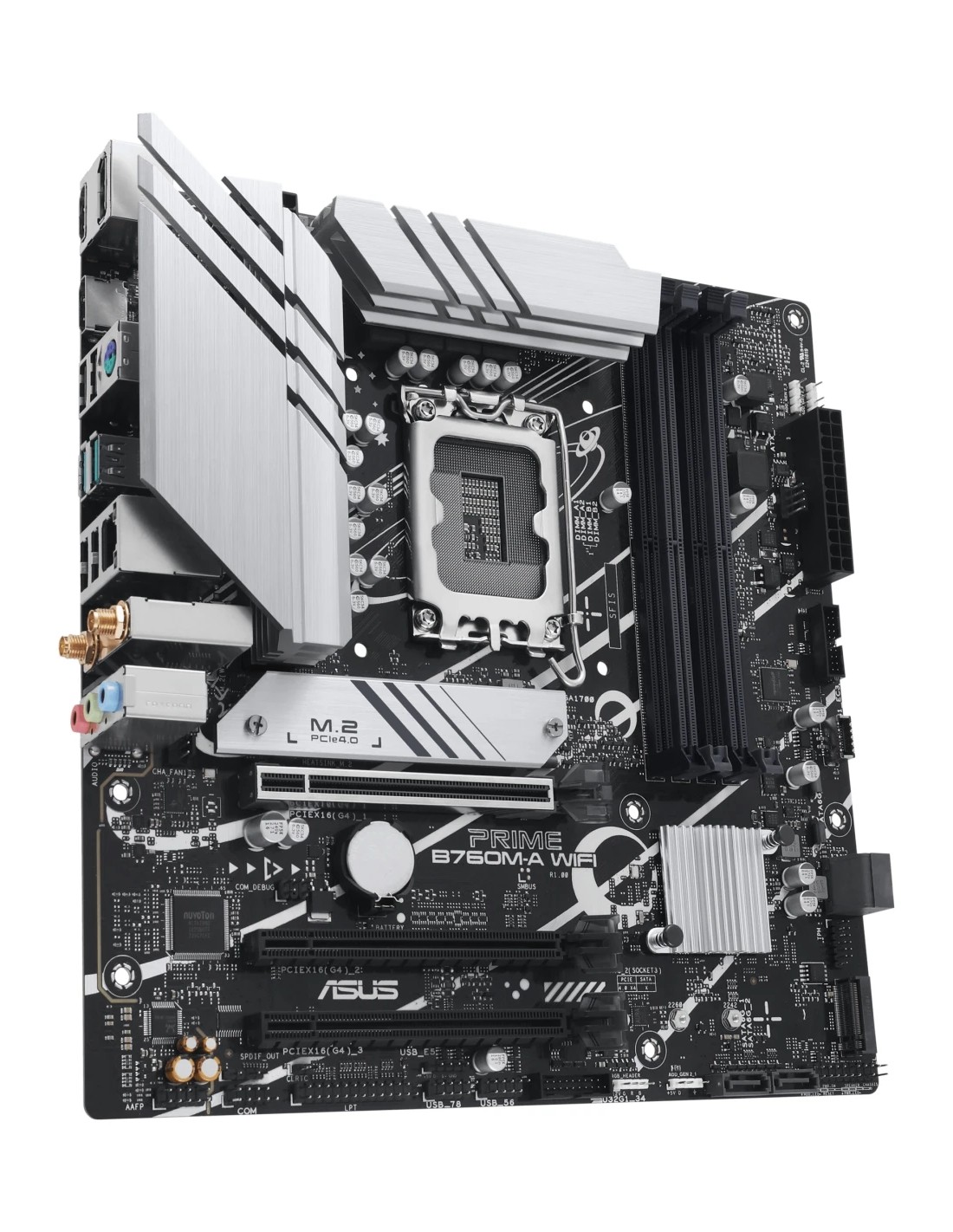 ASUS 1700 B760M-A WIFI PRIME - DDR5/2xM.2/DP/2xHDMI