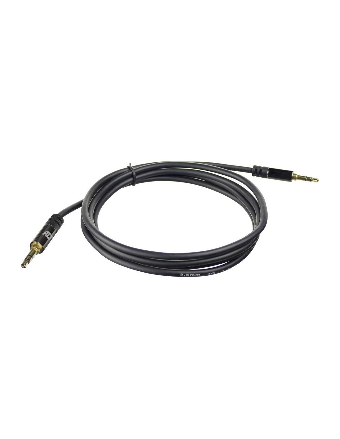 ACT AC3610 | 3.5mm Audiokabel | 1,5 Meter | Stereo Jack naar Jack | Zwart
