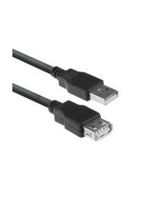 ACT AC3043 | USB 2.0 | USB-A Kabel | 3m | Zwart 2
