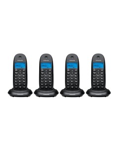 Motorola C1004LB+ Dect Quattro Huistelefoon