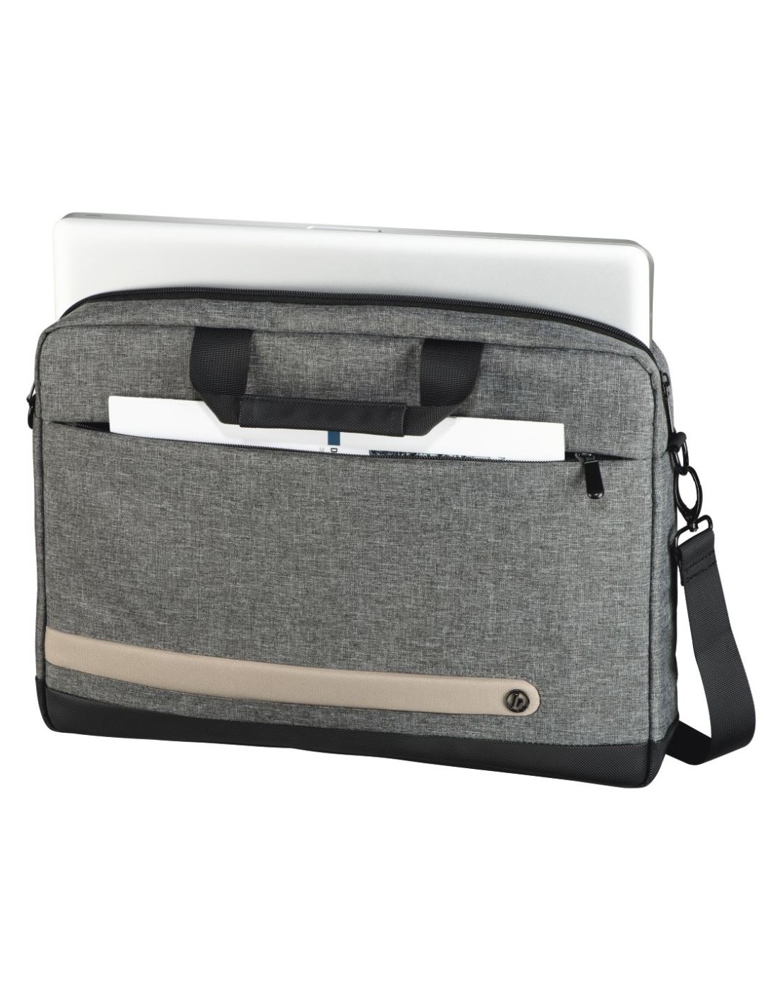 Notebook-tas Terra, tot 34 cm (13,3), grijs