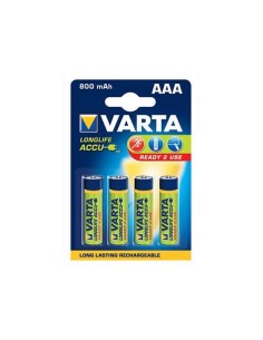 Varta Rechargeable Battery AAA 800 mAh (4-pack)
