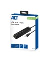 ACT AC6215 | USB 2.0 Interface Hub | 480 Mbps | Zwart