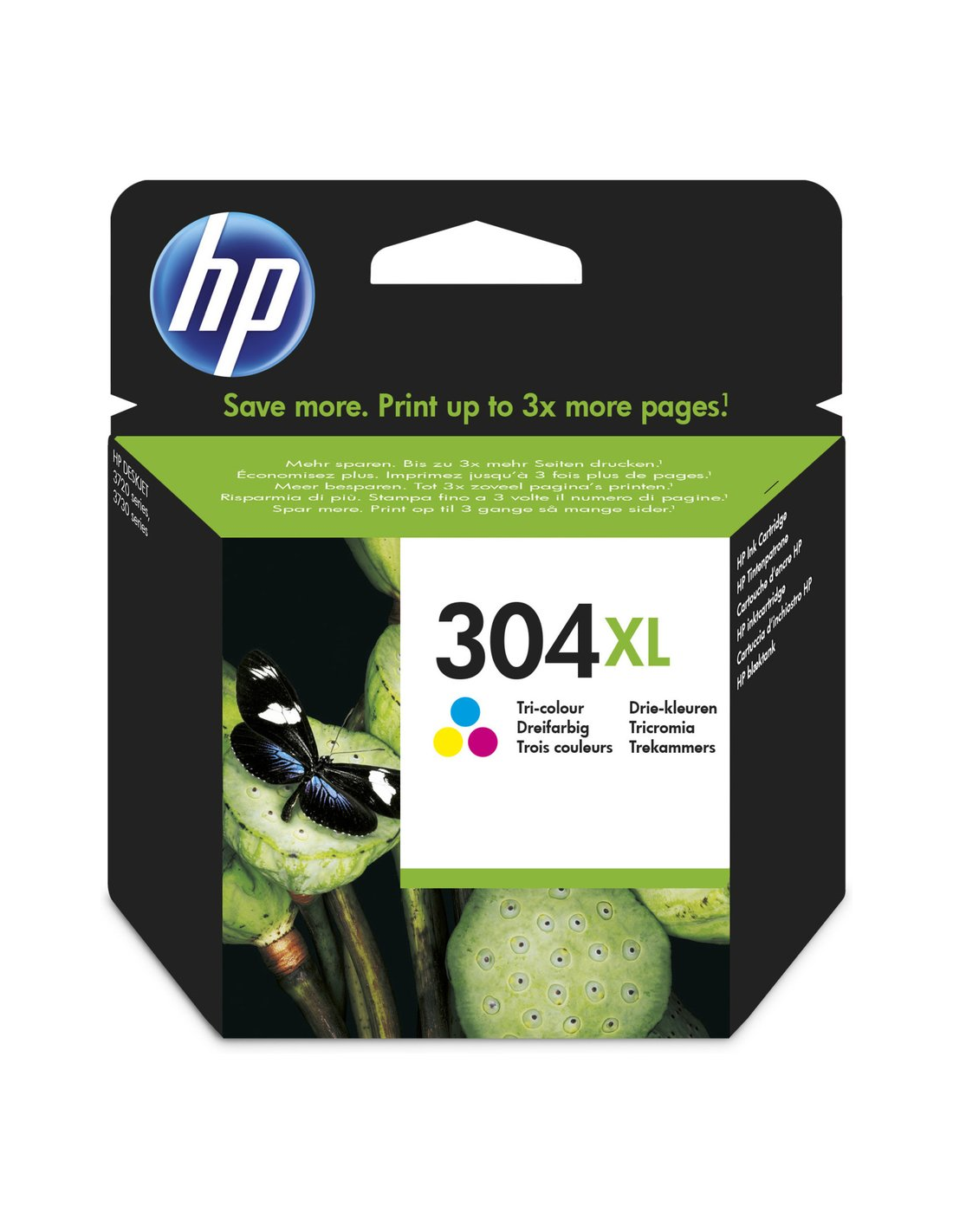 HP 304XL Driekleuren Ink Cartridge